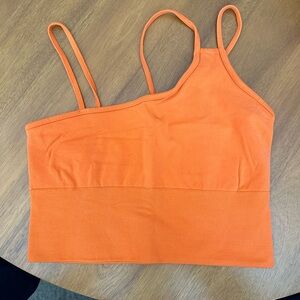 Alo Yoga Offset Bra Bralette Orange Small
